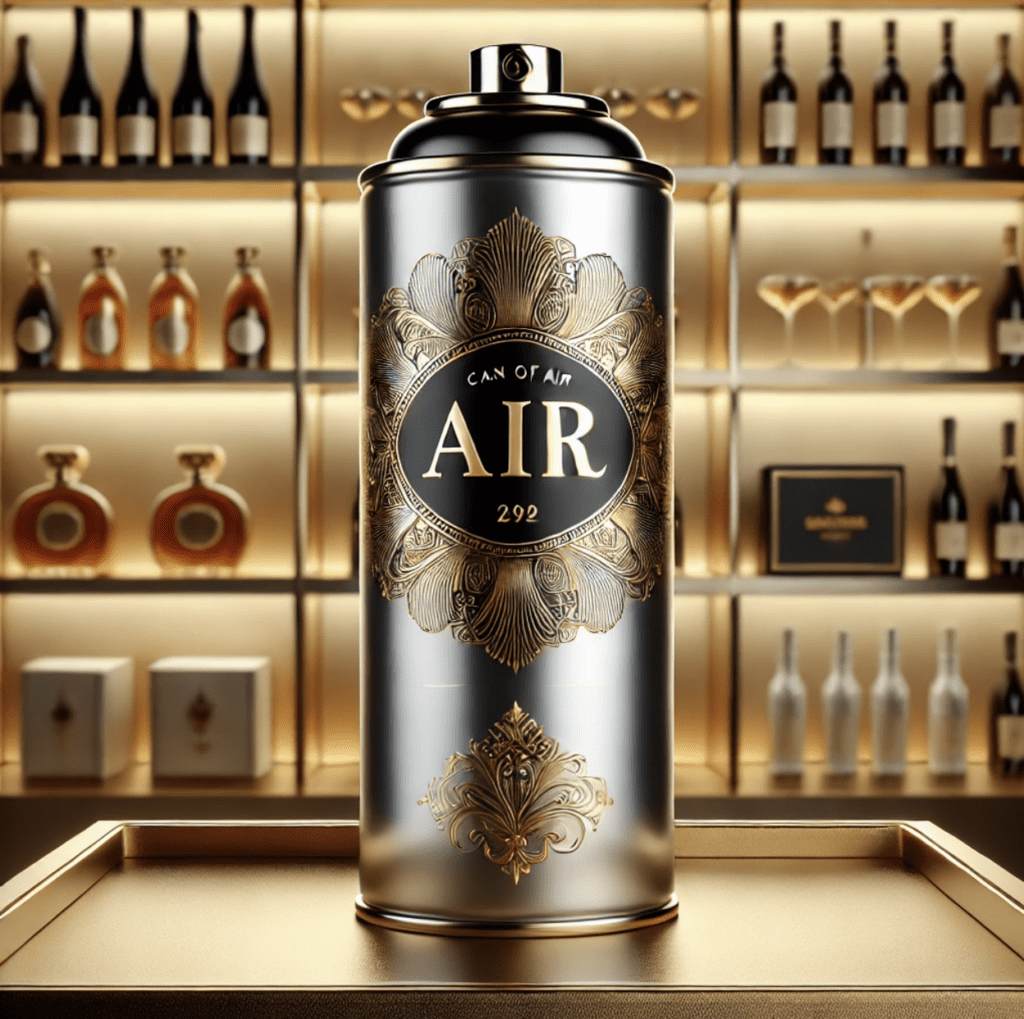 You Will Not Believe How Much This Can Of Air Is Selling For