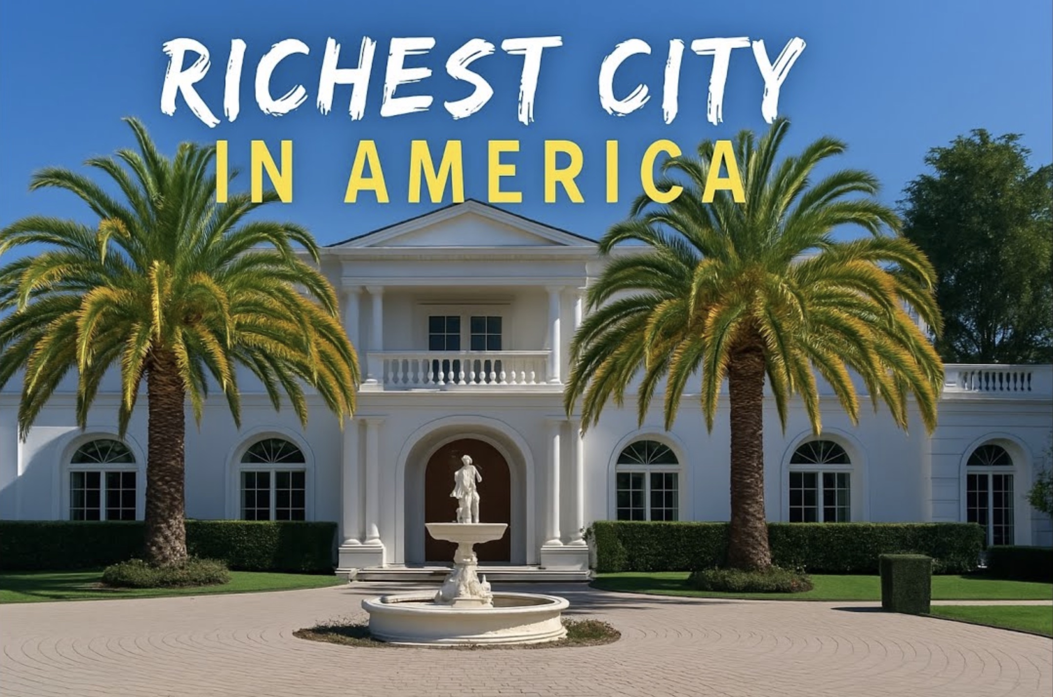 exploring the richest city in america