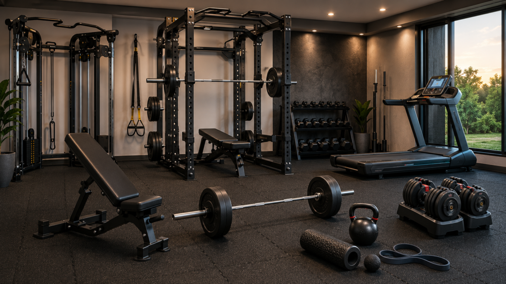 Crafting Your Personal Fitness Sanctuary: 10 Essential Pieces of Equipment for Your Home Gym