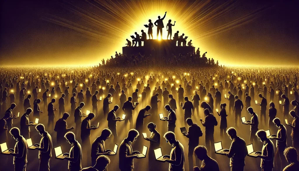 The 1% Reality: Why Most People Scroll and Almost No One Builds Anything